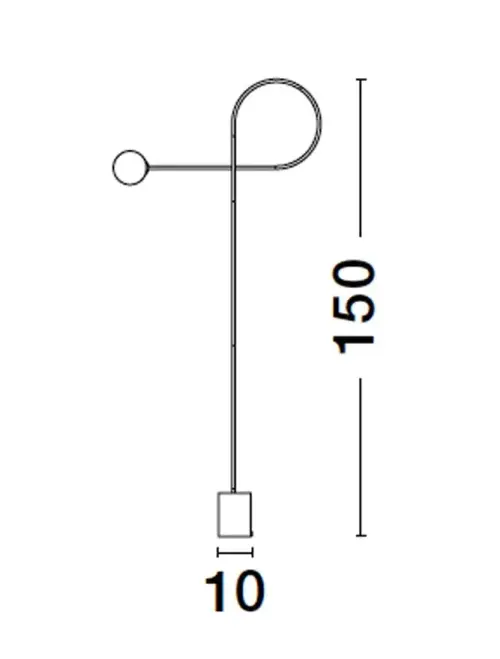 Stojanové svietidlo NOVA LUCE 9010224 1x5W G9 230V IP20